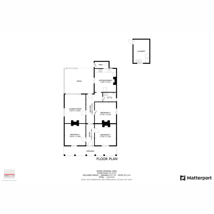 Floorplan of Homely house listing, 41 Walter Road, East, Bassendean WA 6054