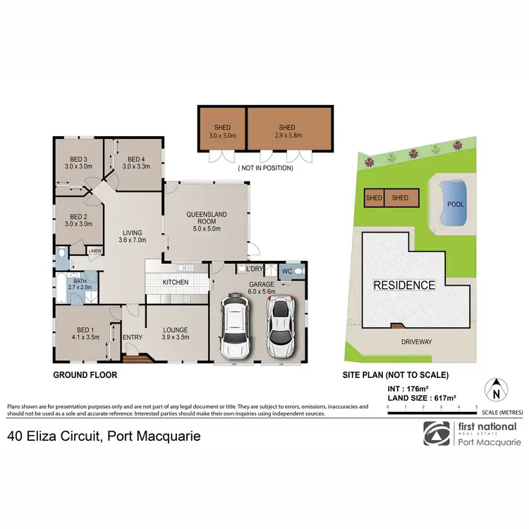 Floorplan of Homely house listing, 40 Eliza Circuit, Port Macquarie NSW 2444
