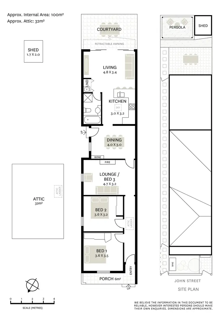 Floorplan of Homely house listing, 8 John Street, Tempe NSW 2044