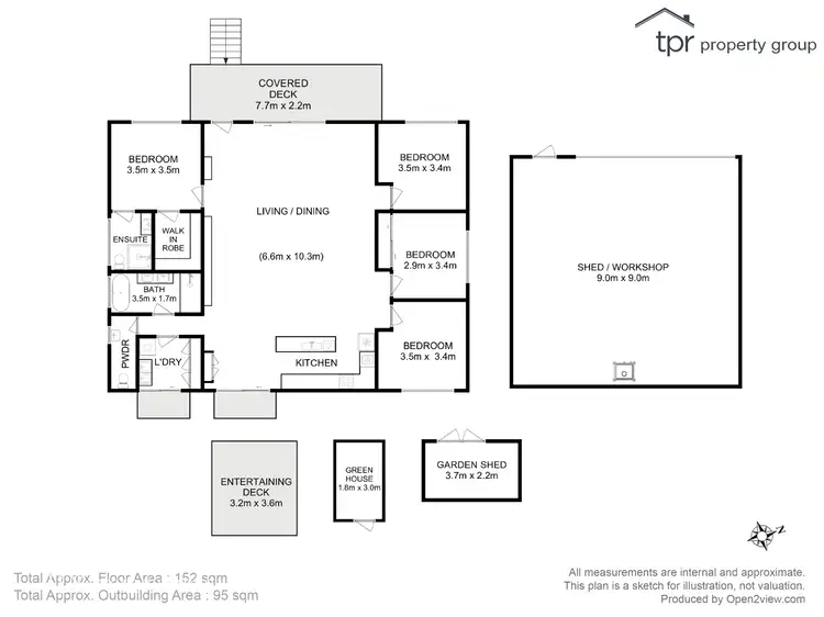 Floorplan of Homely house listing, 1682A Cygnet Coast Road, Cradoc TAS 7109