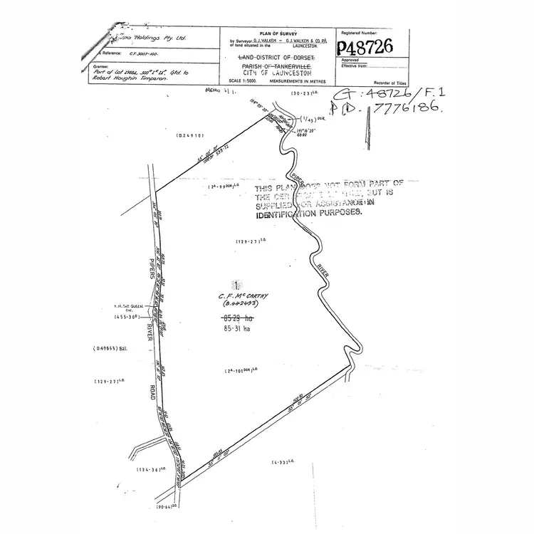 Floorplan of Homely rural property listing, 1606 Pipers River Road, Karoola TAS 7267