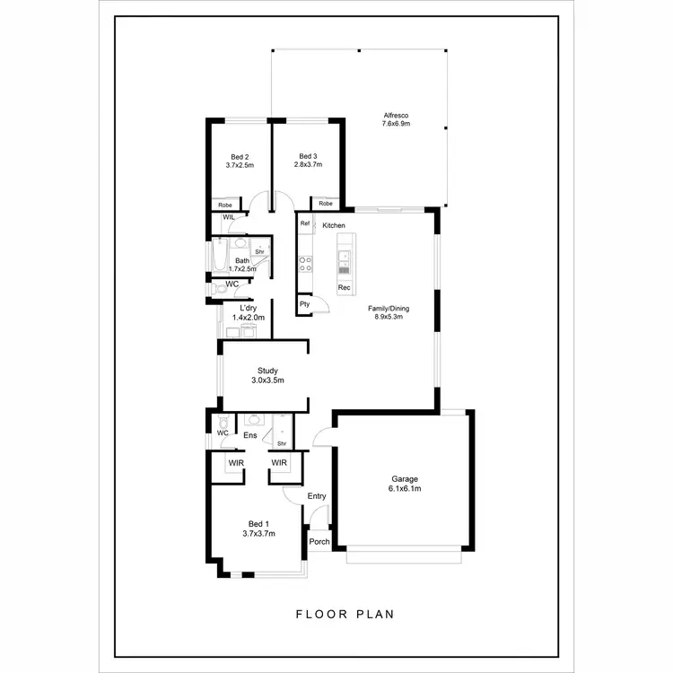 Floorplan of Homely house listing, 7 Carcione Avenue, Secret Harbour WA 6173