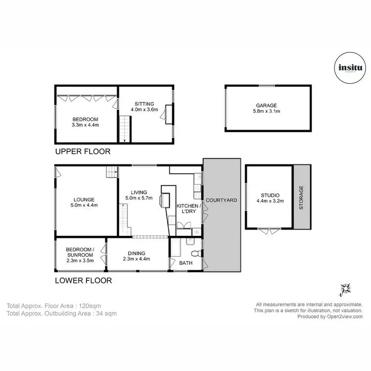 Floorplan of Homely house listing, 85 Lansdowne Crescent, West Hobart TAS 7000