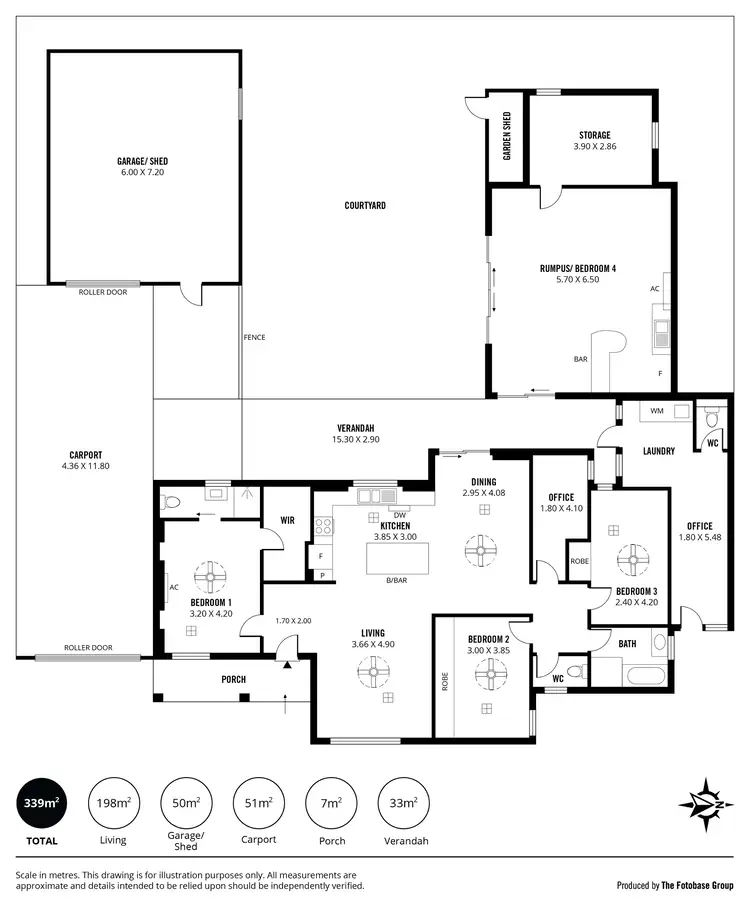 Floorplan of Homely house listing, 19 Kestel Crescent, North Haven SA 5018