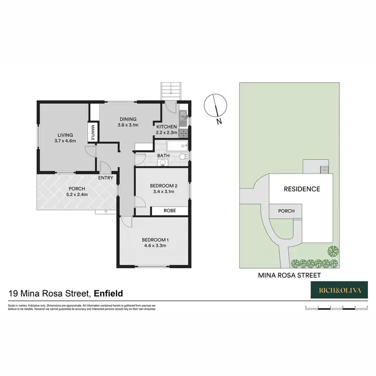 Floorplan of Homely house listing, 19 Mina Rosa Street, Enfield NSW 2136