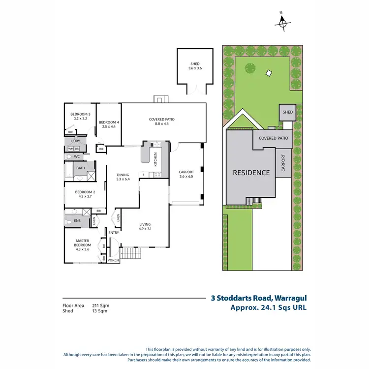 Floorplan of Homely house listing, 3 Stoddarts Road, Warragul VIC 3820