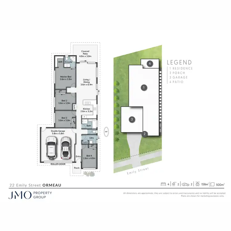 Floorplan of Homely house listing, 22 Emily Street, Ormeau QLD 4208