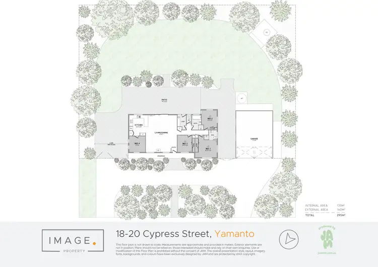 Floorplan of Homely house listing, 18-20 Cypress Street, Yamanto QLD 4305