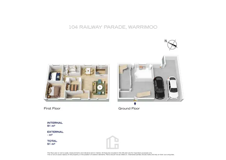Floorplan of Homely house listing, 104 Railway Parade, Warrimoo NSW 2774