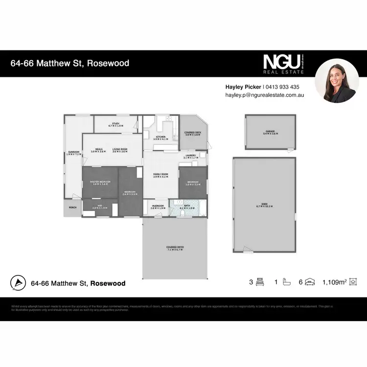 Floorplan of Homely house listing, 64-66 Matthew Street, Rosewood QLD 4340