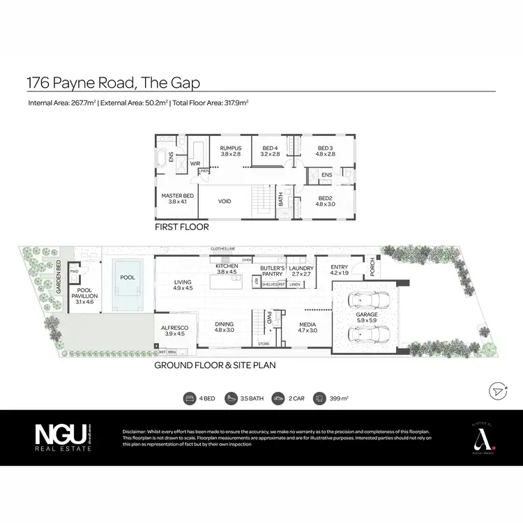 Floorplan of Homely house listing, 176 Payne Road, The Gap QLD 4061