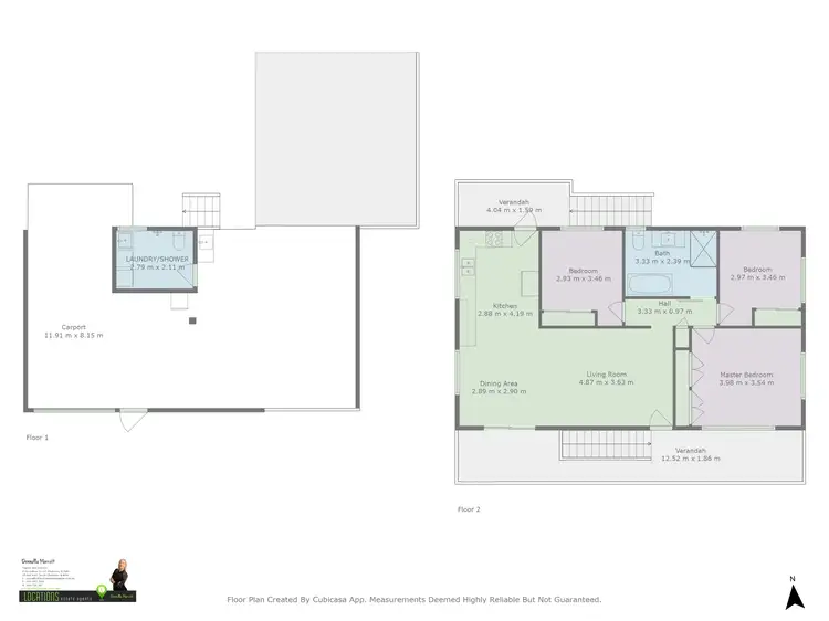 Floorplan of Homely house listing, 9 Lotus Street, Sun Valley QLD 4680