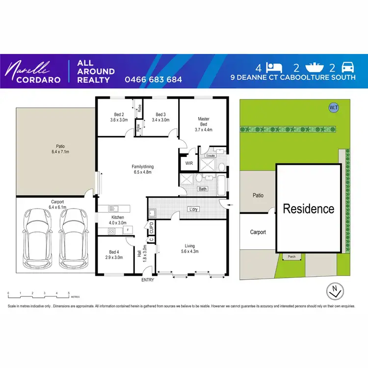 Floorplan of Homely house listing, 9 Deanne Court, Caboolture South QLD 4510