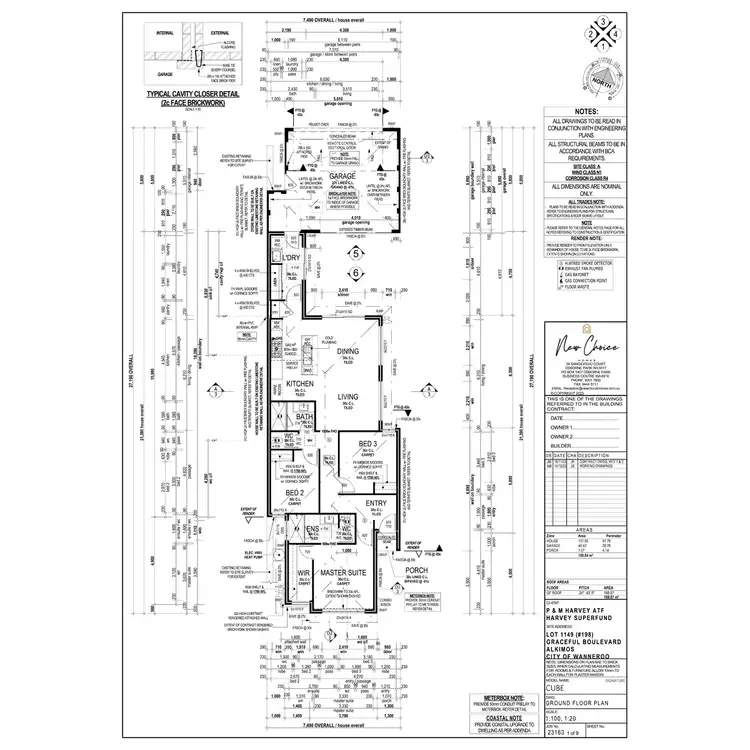 Floorplan of Homely house listing, 198 Graceful Boulevard, Alkimos WA 6038