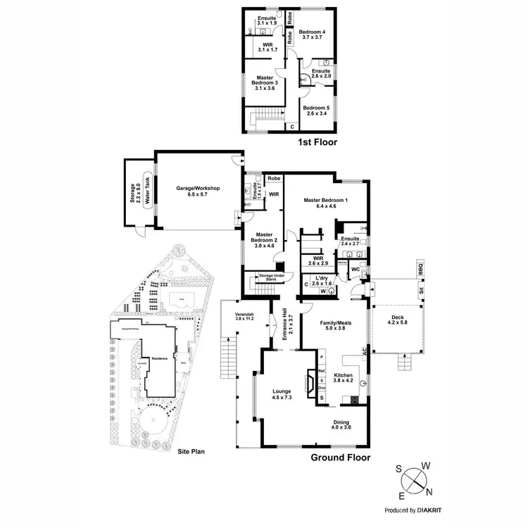 Floorplan of Homely house listing, 17 Winterton Drive, Wheelers Hill VIC 3150
