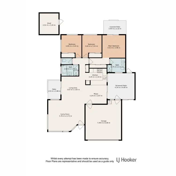 Floorplan of Homely house listing, 94 College Way, Boondall QLD 4034