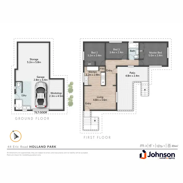 Floorplan of Homely house listing, 44 Eric Road, Holland Park QLD 4121