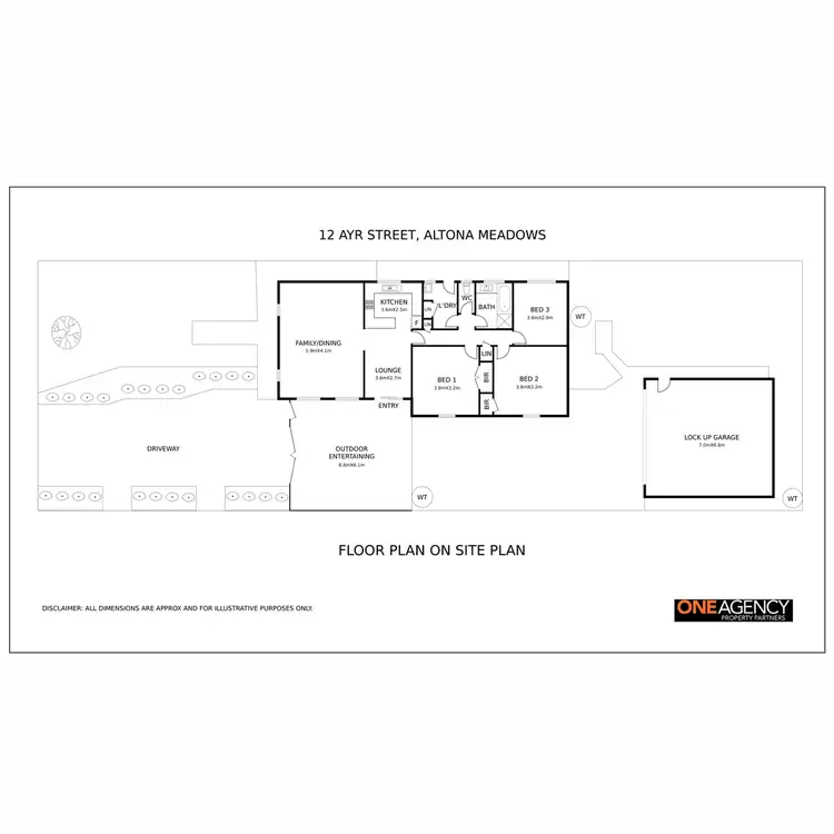 Floorplan of Homely house listing, 12 Ayr Street, Altona Meadows VIC 3028