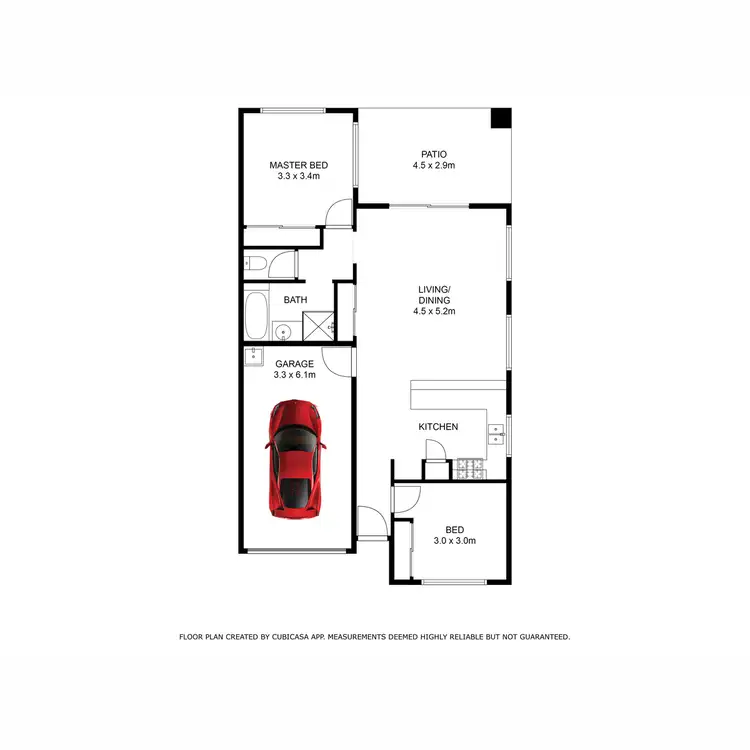 Floorplan of Homely townhouse listing, 2/9 Duffield Road, Murrumba Downs QLD 4503