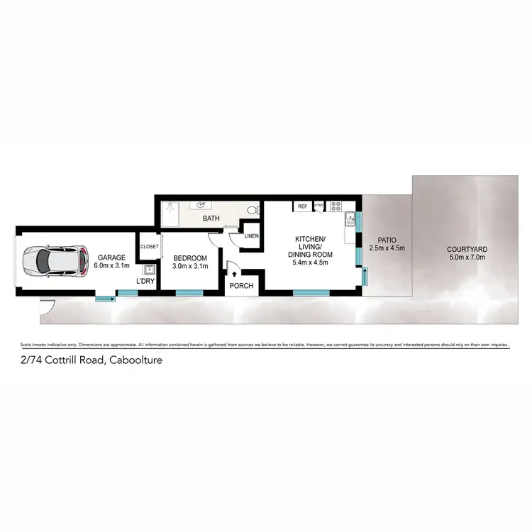 Floorplan of Homely house listing, 2/74 Cottrill Road, Caboolture QLD 4510
