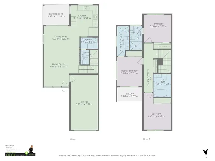 Floorplan of Homely townhouse listing, 13/2 Ringuet Close, Glen Eden QLD 4680