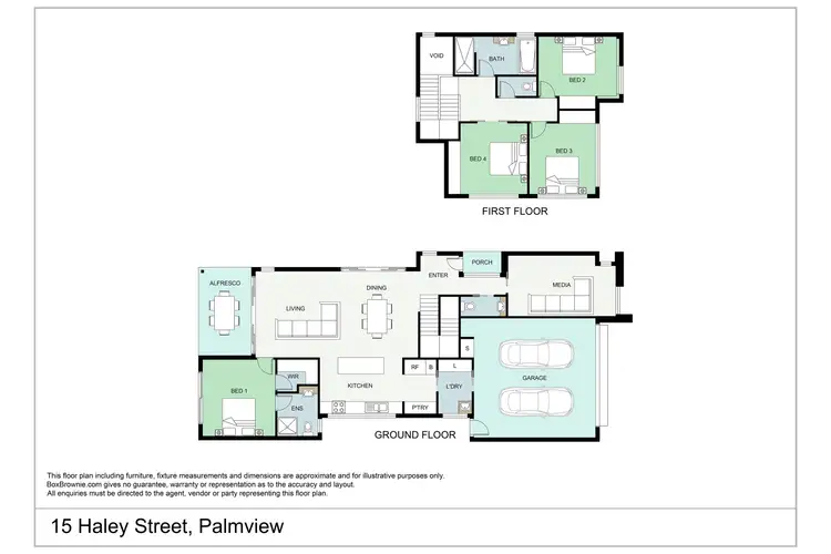 Floorplan of Homely house listing, 15 Haley Street, Palmview QLD 4553