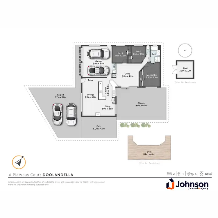 Floorplan of Homely house listing, 6 Platypus Court, Doolandella QLD 4077