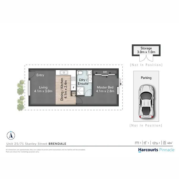 Floorplan of Homely villa listing, 25/71 Stanley Street, Brendale QLD 4500