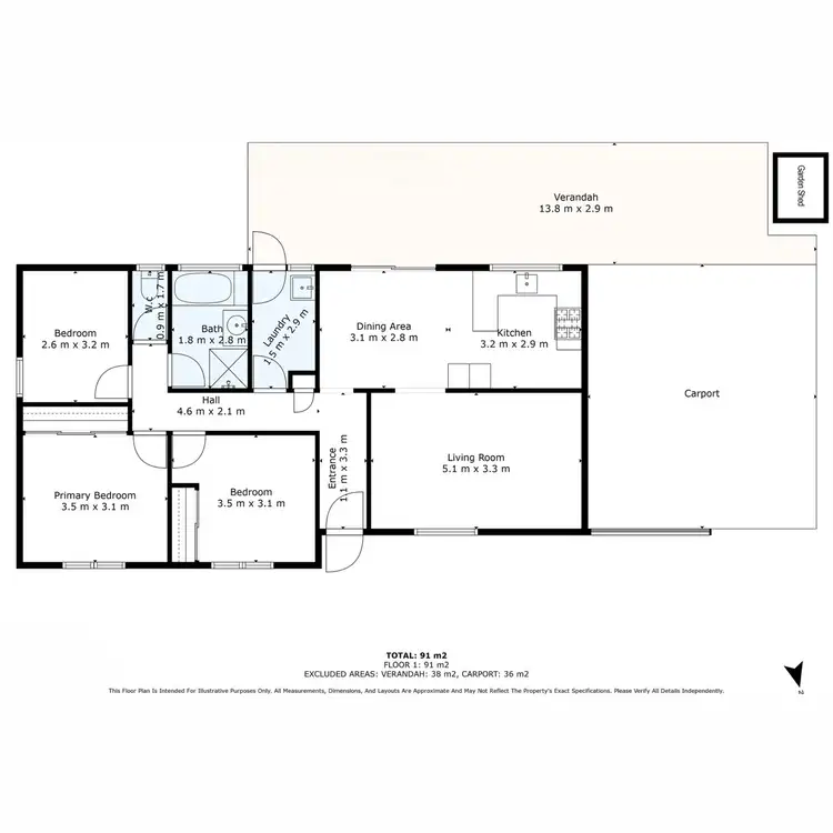 Floorplan of Homely house listing, 28 Otama Court, Craigmore SA 5114