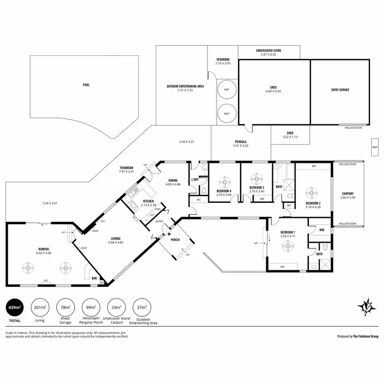 Floorplan of Homely house listing, 10 Lillimur Avenue, Morphett Vale SA 5162