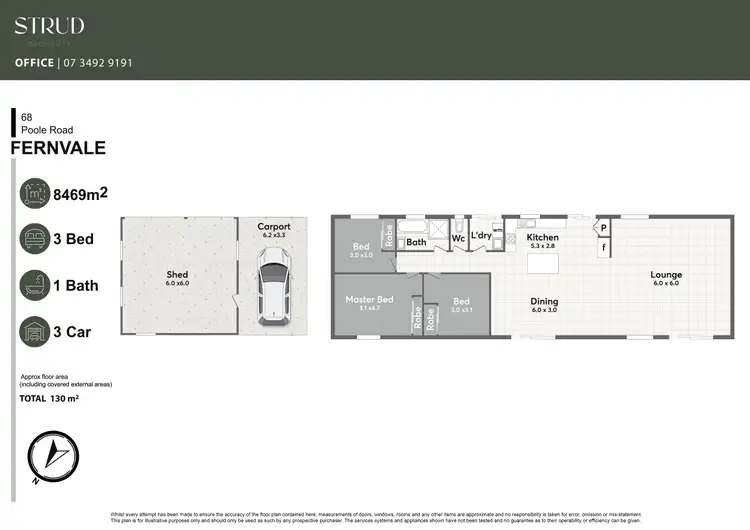 Floorplan of Homely house listing, 68 Poole Road, Fernvale QLD 4306