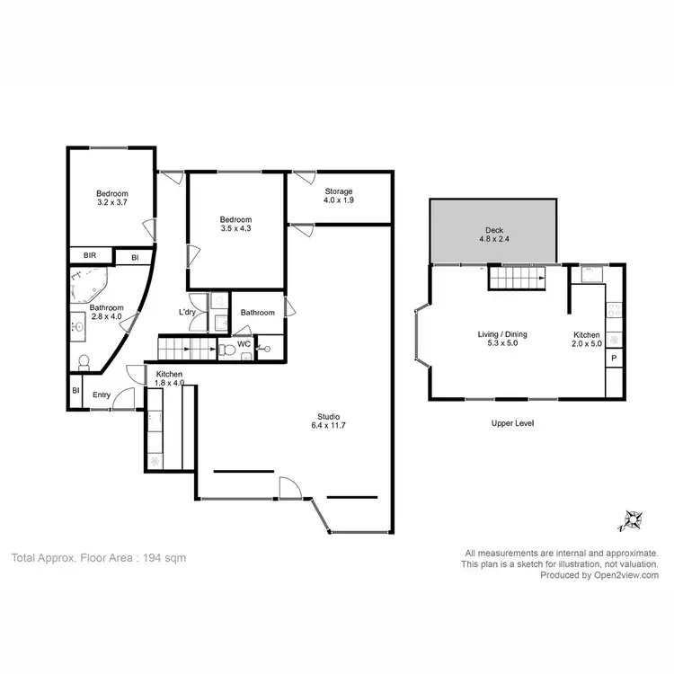 Floorplan of Homely house listing, 54 Colville Street, Battery Point TAS 7004