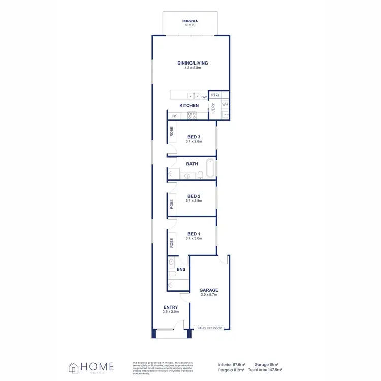 Floorplan of Homely house listing, 95 Winzor Street, Salisbury SA 5108