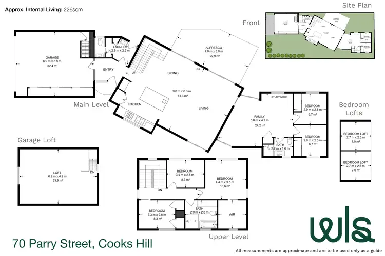 Floorplan of Homely house listing, 70 Parry Street, Cooks Hill NSW 2300