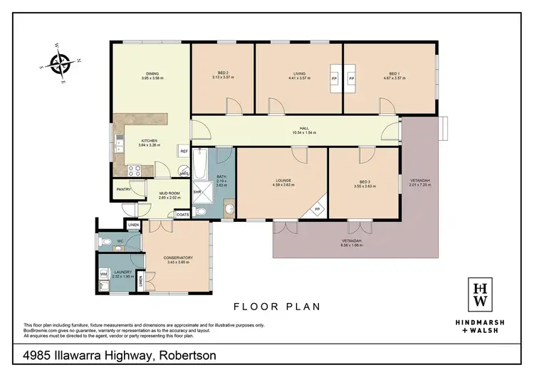 Floorplan of Homely rural property listing, 4985 Illawarra Highway, Robertson NSW 2577