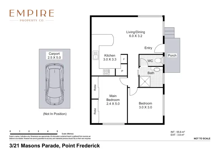Floorplan of Homely villa listing, 3/21 Masons Parade, Point Frederick NSW 2250