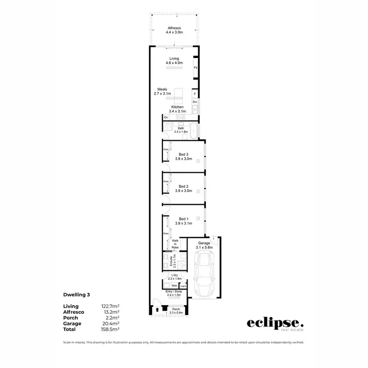 Floorplan of Homely house listing, 40 Watson Street, Hectorville SA 5073