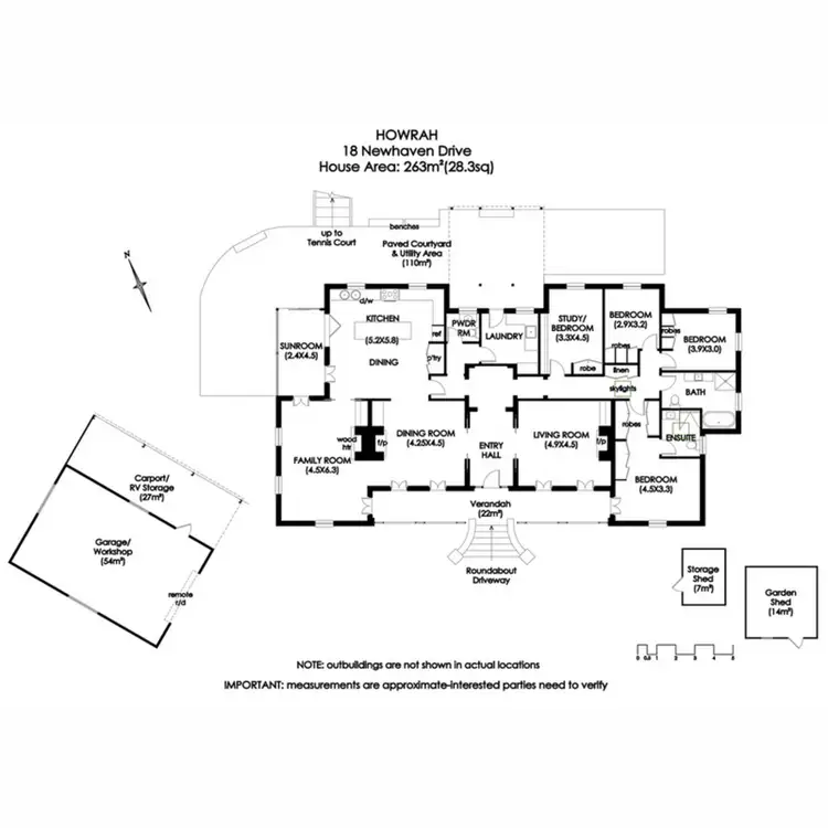 Floorplan of Homely house listing, 18 Newhaven Drive, Howrah TAS 7018