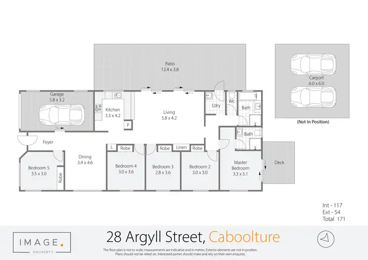 Floorplan of Homely house listing, 28 Argyll Street, Caboolture QLD 4510