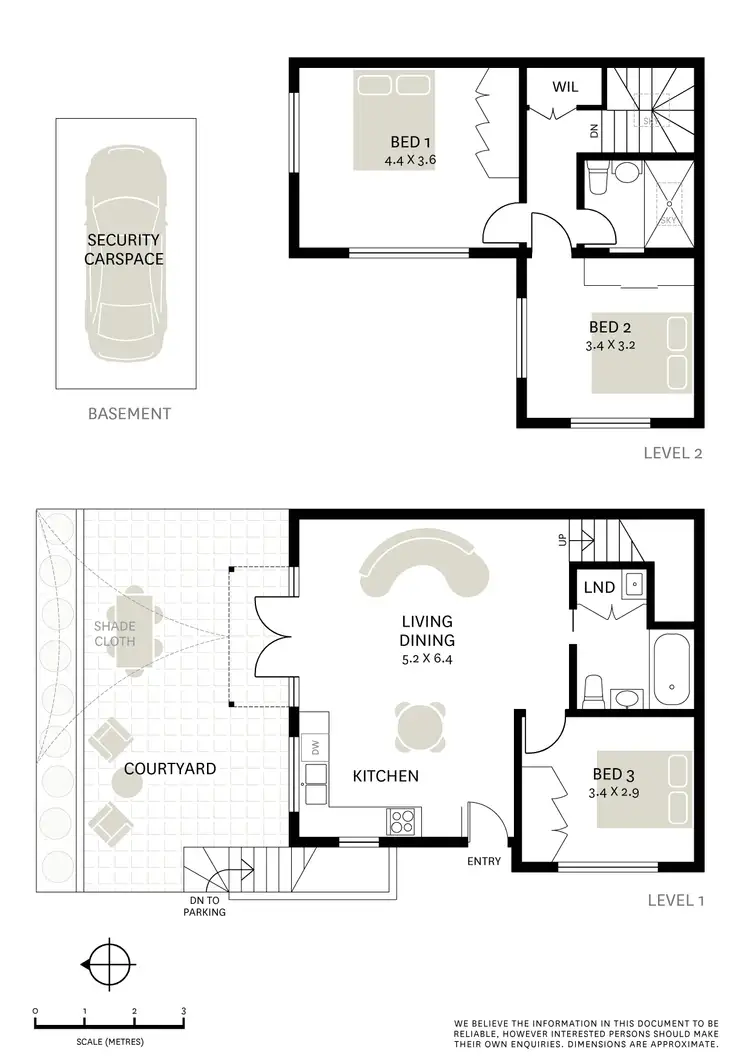 Floorplan of Homely townhouse listing, 8/19-21 Ilka Street, Lilyfield NSW 2040