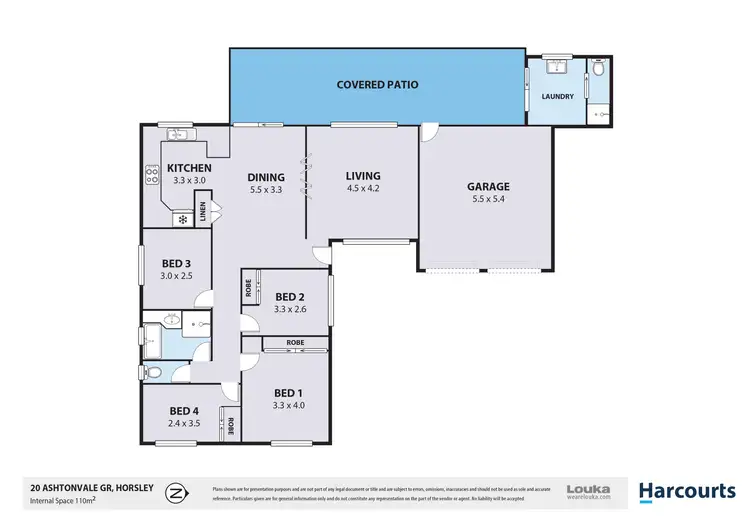 Floorplan of Homely house listing, 20 Ashton Vale Grove, Horsley NSW 2530
