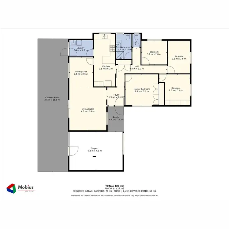Floorplan of Homely house listing, 11 Fyfe Circle, Bull Creek WA 6149