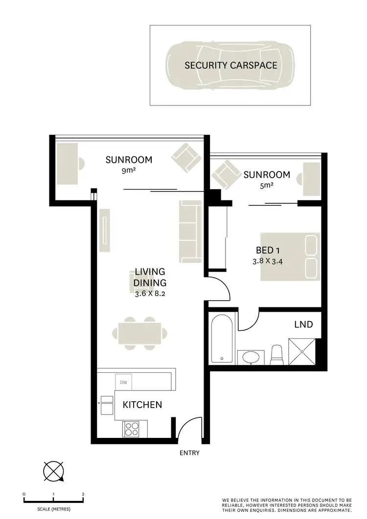 Floorplan of Homely apartment listing, 152/6-14 Oxford Street, Darlinghurst NSW 2010