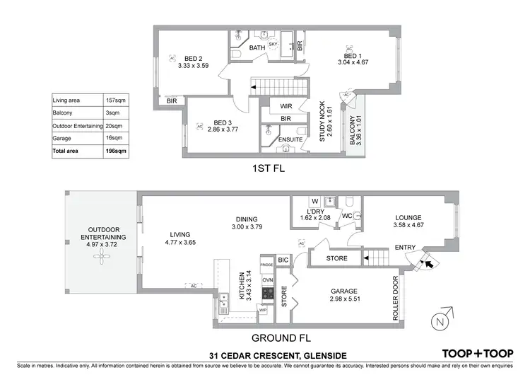 Floorplan of Homely house listing, 31 Cedar Crescent, Glenside SA 5065
