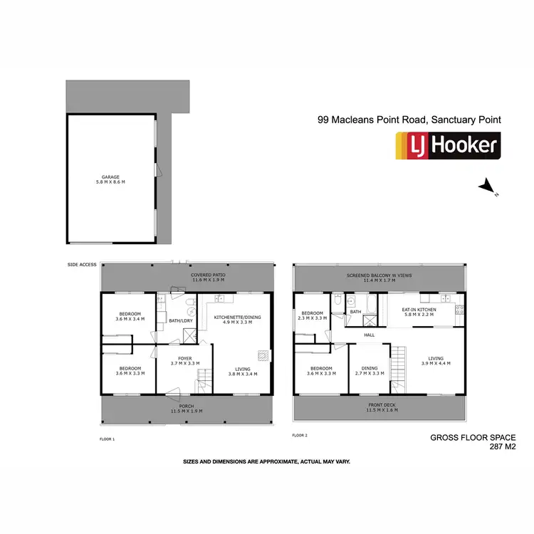 Floorplan of Homely house listing, 99 Macleans Point Road, Sanctuary Point NSW 2540