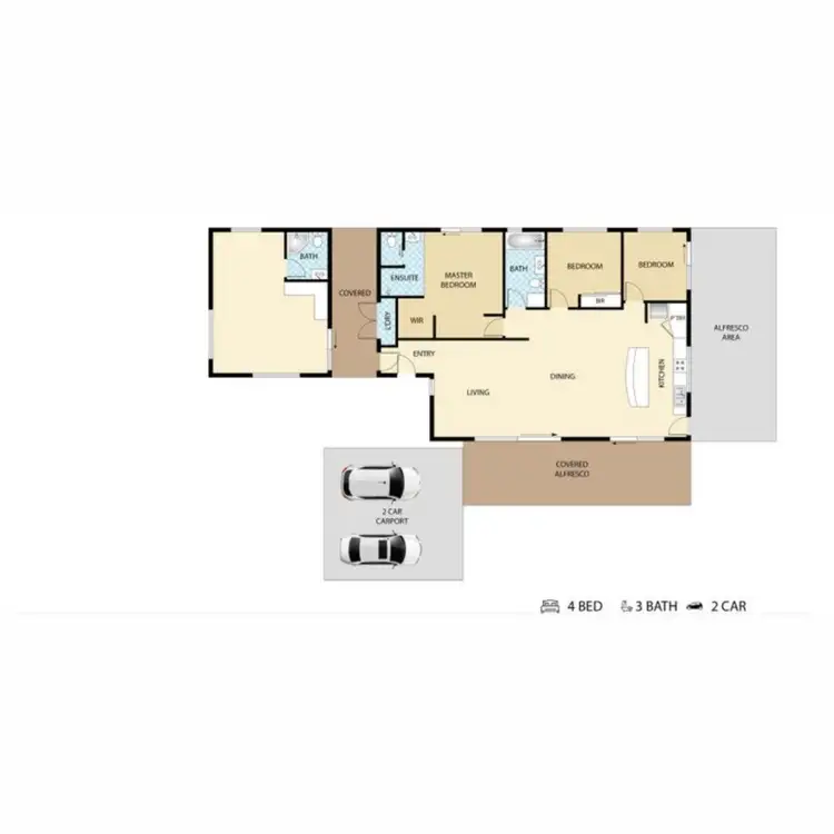 Floorplan of Homely house listing, 39 Campbell Street, Woombye QLD 4559