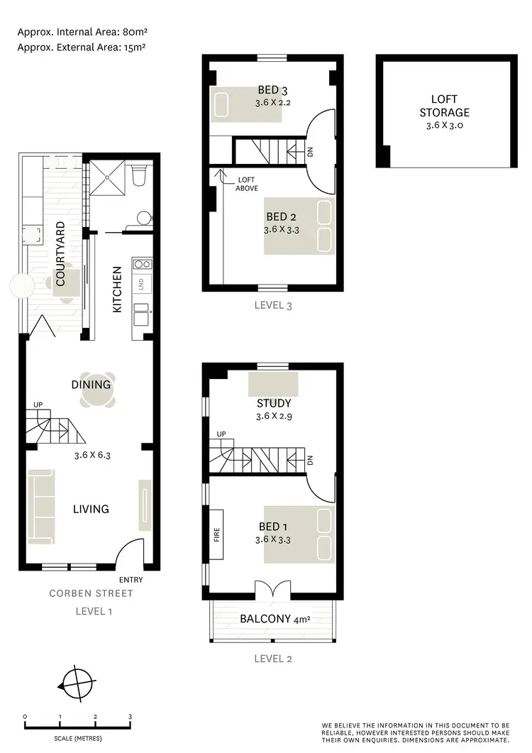 Floorplan of Homely terrace listing, 2 Corben Street, Surry Hills NSW 2010