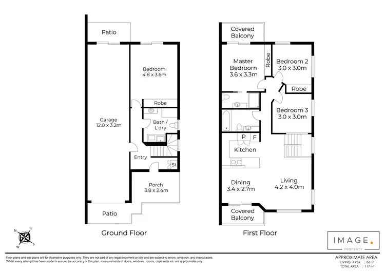 Floorplan of Homely townhouse listing, 53/27 Eugenia Circuit, Robina QLD 4226