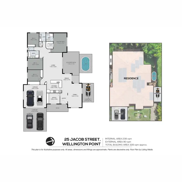 Floorplan of Homely house listing, 25 Jacob Street, Wellington Point QLD 4160