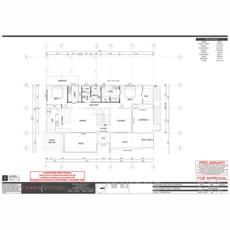 Floorplan of Homely land listing, 7 Gus Moore Street, Yeppoon QLD 4703